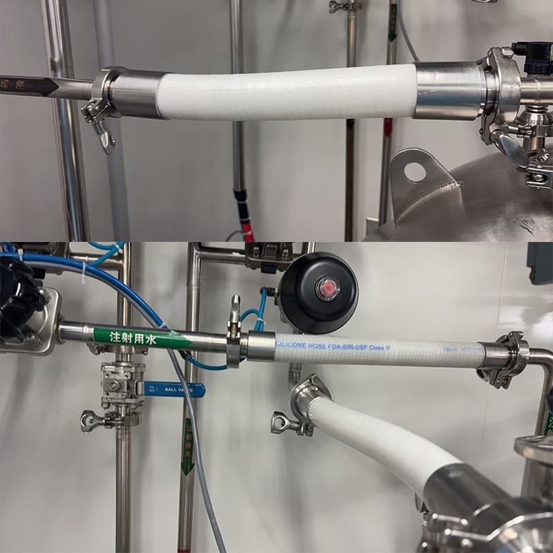 Platinum-Cured Four-Layer Fabric-Reinforced Silicone Hose image 3