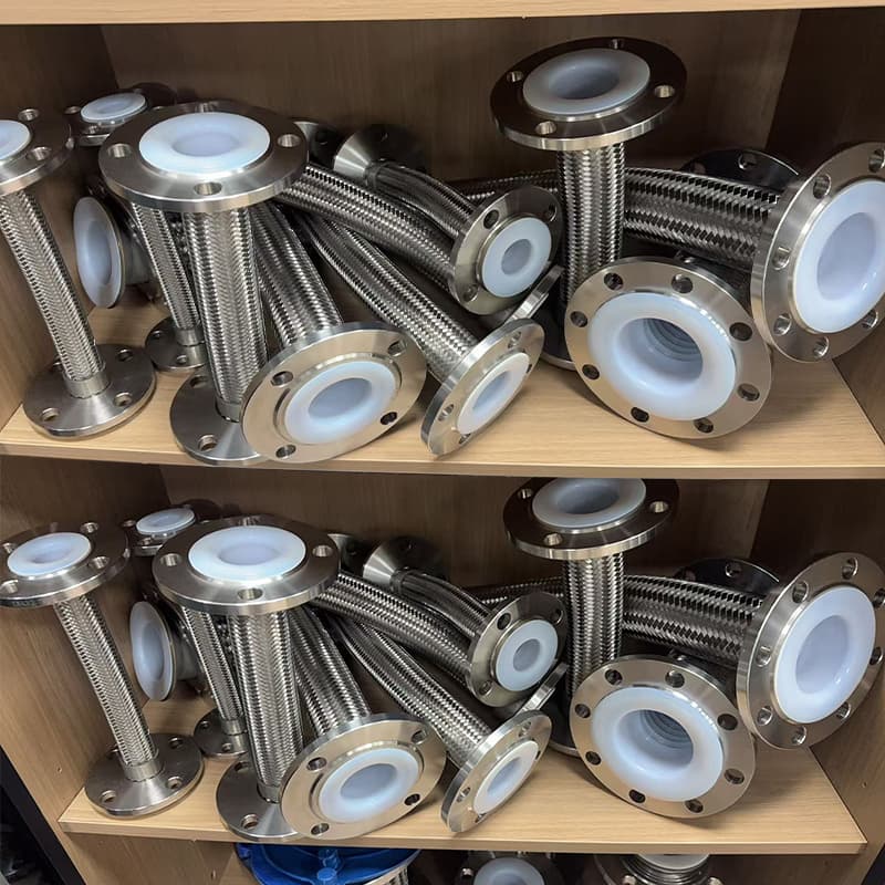 PTFE-Lined Metal Braided Corrugated Hose image 5